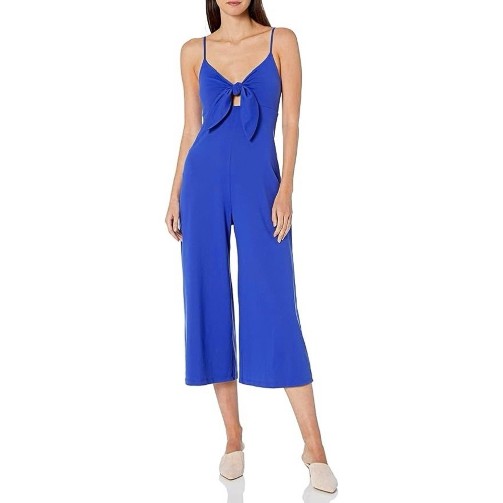 SUSANA MONACO Bow‎ Detail Wide Leg Jumpsuit